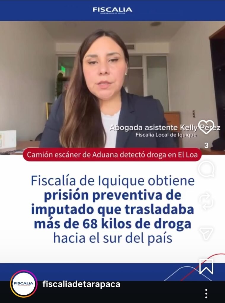 Fiscalía de Iquique obtiene prisión preventiva de imputado que ...