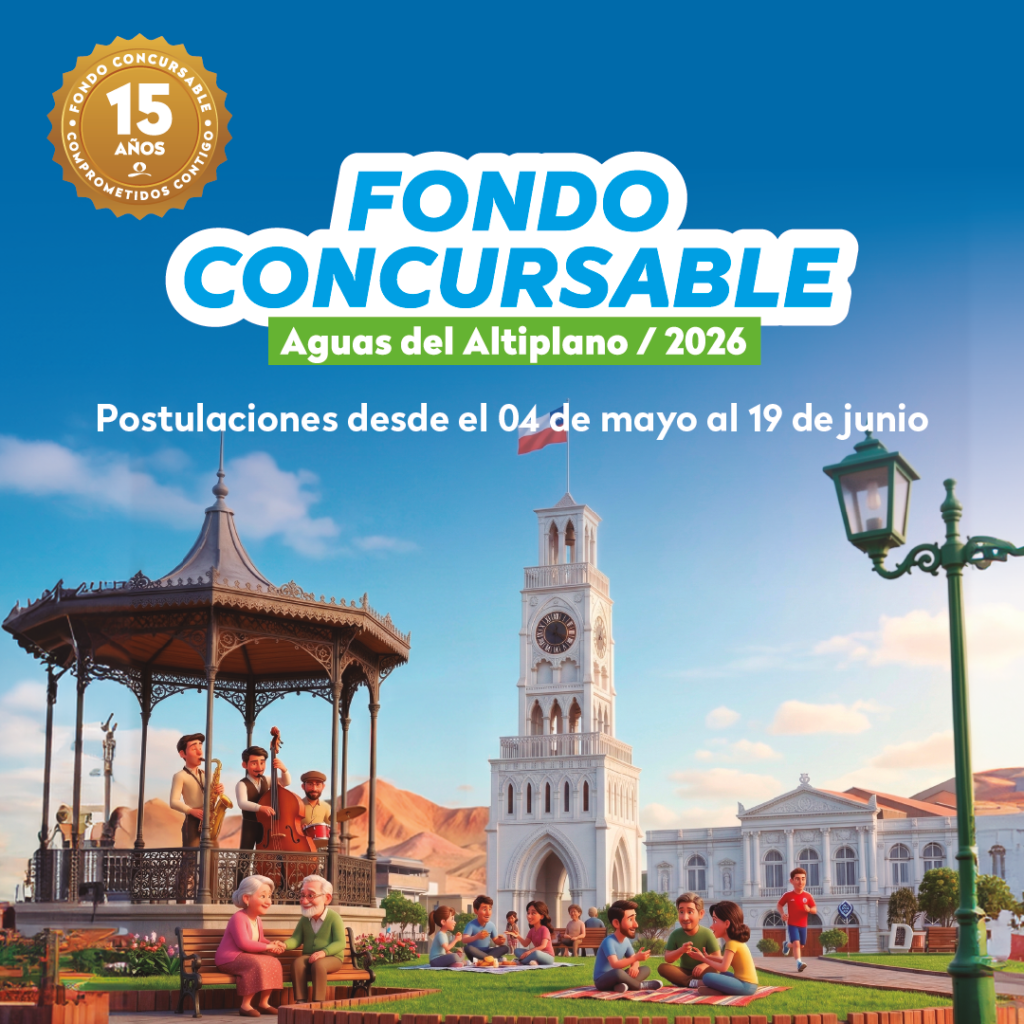 Disponibles las bases del Fondo Concursable de Aguas del Altiplano ...